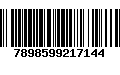 Código de Barras 7898599217144