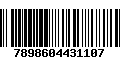 Código de Barras 7898604431107