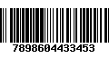 Código de Barras 7898604433453