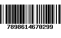 Código de Barras 7898614670299