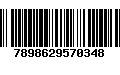 Código de Barras 7898629570348