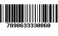 Código de Barras 7898633330860