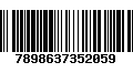 Código de Barras 7898637352059