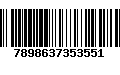 Código de Barras 7898637353551