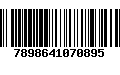 Código de Barras 7898641070895