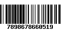 Código de Barras 7898678660519