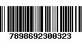 Código de Barras 7898692300323