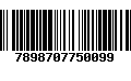 Código de Barras 7898707750099