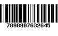 Código de Barras 7898907632645