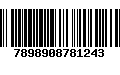 Código de Barras 7898908781243