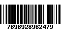 Código de Barras 7898928962479