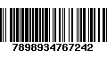 Código de Barras 7898934767242