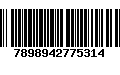 Código de Barras 7898942775314