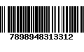 Código de Barras 7898948313312