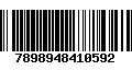 Código de Barras 7898948410592