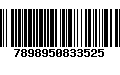 Código de Barras 7898950833525