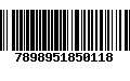 Código de Barras 7898951850118