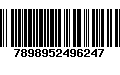 Código de Barras 7898952496247