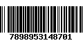 Código de Barras 7898953148701