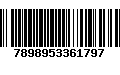 Código de Barras 7898953361797