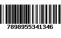 Código de Barras 7898955341346