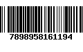 Código de Barras 7898958161194