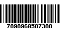 Código de Barras 7898960587388