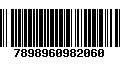 Código de Barras 7898960982060