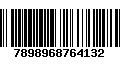 Código de Barras 7898968764132