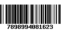 Código de Barras 7898994081623