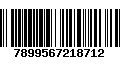 Código de Barras 7899567218712