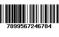 Código de Barras 7899567246784