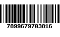 Código de Barras 7899679703816