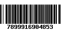 Código de Barras 7899916904853