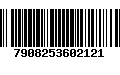 Código de Barras 7908253602121