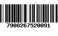 Código de Barras 7908267520091