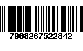 Código de Barras 7908267522842