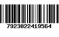 Código de Barras 7923022419564