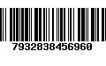 Código de Barras 7932838456960