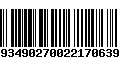 Código de Barras 7934902700221706391