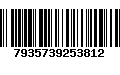 Código de Barras 7935739253812