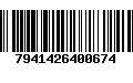 Código de Barras 7941426400674