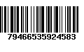 Código de Barras 79466535924583