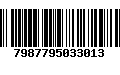 Código de Barras 7987795033013