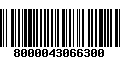 Código de Barras 8000043066300