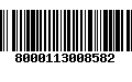 Código de Barras 8000113008582