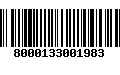 Código de Barras 8000133001983