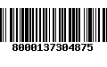 Código de Barras 8000137304875