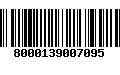 Código de Barras 8000139007095