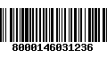 Código de Barras 8000146031236